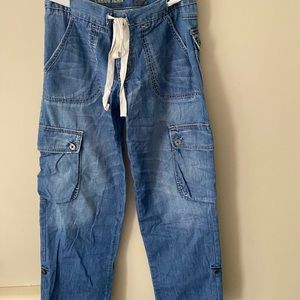 C&V Cargo jeans size 27 excellent condition